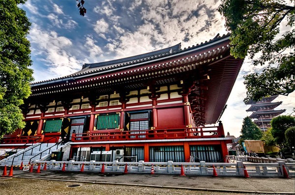 Khám phá chùa cổ Asakusa Kannon ở Nhật Bản nổi tiếng thế giới