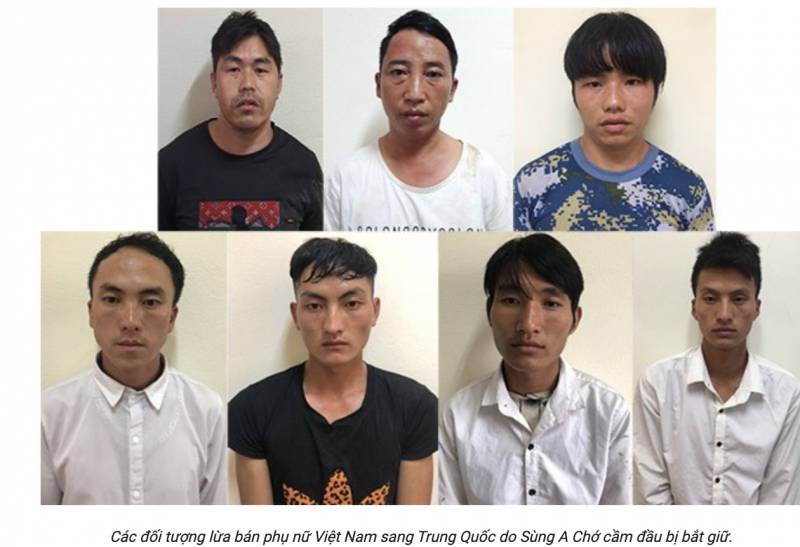 Khởi tố, bắt tạm giam 7 người lừa bán 41 cô gái sang Trung Quốc với thủ đoạn tinh vi