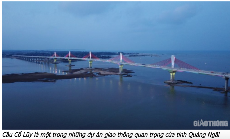 Cầu dây văng hơn 2.000 tỷ bắc qua sông Trà Khúc hoàn thành trước 3 tháng nhưng chưa thể sử dụng