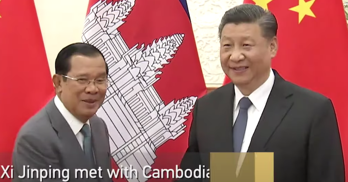 Thủ tướng Hun Sen gặp Chủ tịch Trung Quốc Tập Cận Bình