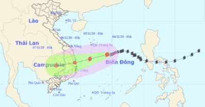 Bão số 10: Miền Trung và Tây Nguyên nguy cơ xảy ra mưa lớn, lũ quét