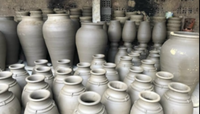 gốm Mỹ Thiện có lịch sử hàng trăm năm(Ảnh:baophapluatTPHCM)
