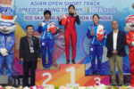 Nữ sinh giành huy chương Vàng trượt băng châu Á